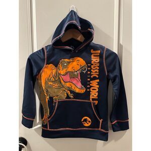 Jumping Beans Jurassic World: Dominion T-Rex Fleece Active Graphic Hoodie Size 8
